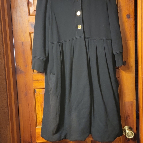Juicy Coutre Sz XL Black babydoll dress coat - Picture 8 of 9